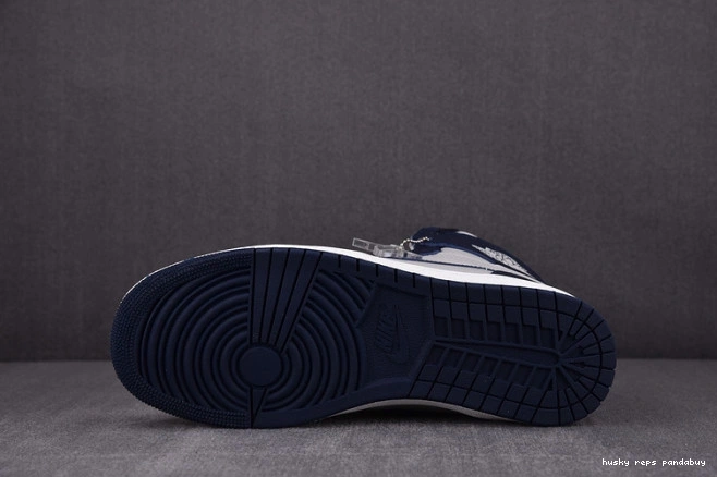Rep Husky Jordan 1 Georgetown 85 High Air BQ4422-400 0628